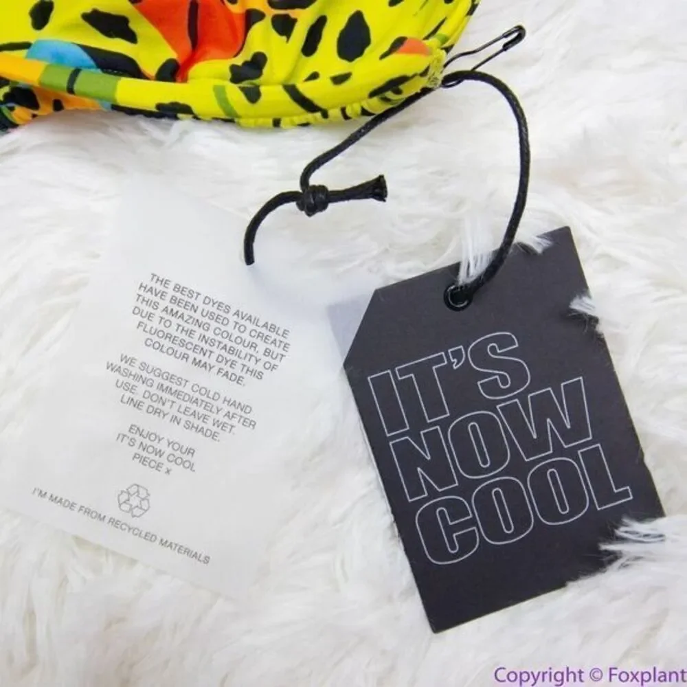 NEW SET It's‎ Now Cool Square Tie Bikini Set, size M